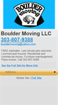 Mobile Screenshot of bouldermovingservices.com